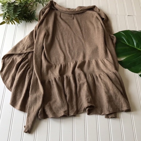 Anthropologie tan brown Guinevere cardigan sweater - Picture 7 of 7